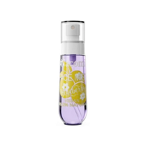 Nacomi, mgiełka do twarzy i ciała, o zapachu borówki, 80ml