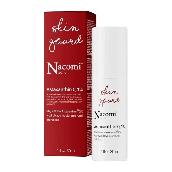 Nacomi Next Level, Astaksantyna 0,1%, serum do twarzy, 30ml