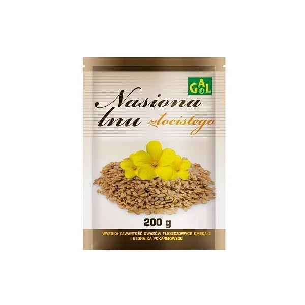 [DATA - 2026-09-30] Nasiona lnu złocistego, Gal, 200g