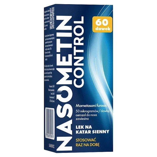 Nasometin Control 50mcg/dawkę, aerozol do nosa, 10g