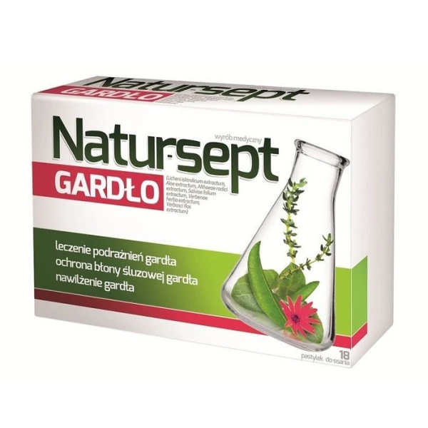 Natur-sept Gardło, 18 pastylek do ssania