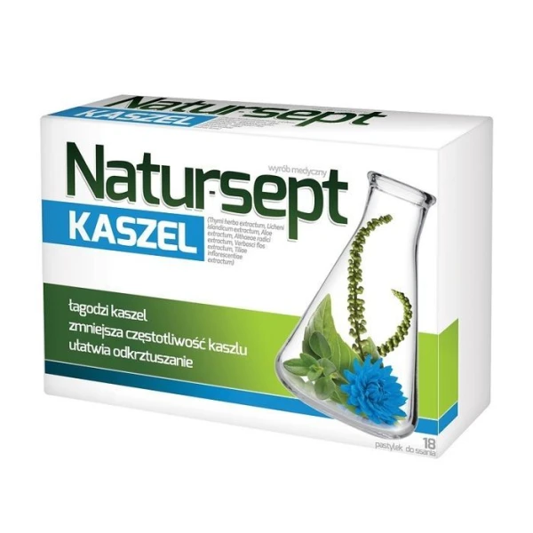 Natur-Sept Kaszel, 18 pastylek do ssania
