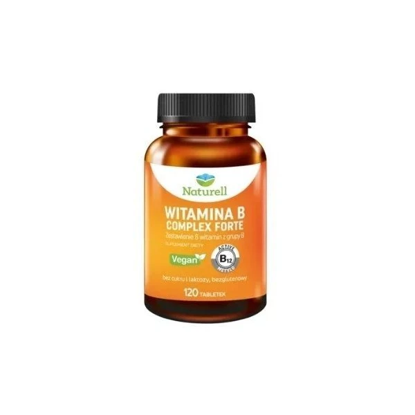 Naturell, Witamina B Complex Forte, 120 tabletek