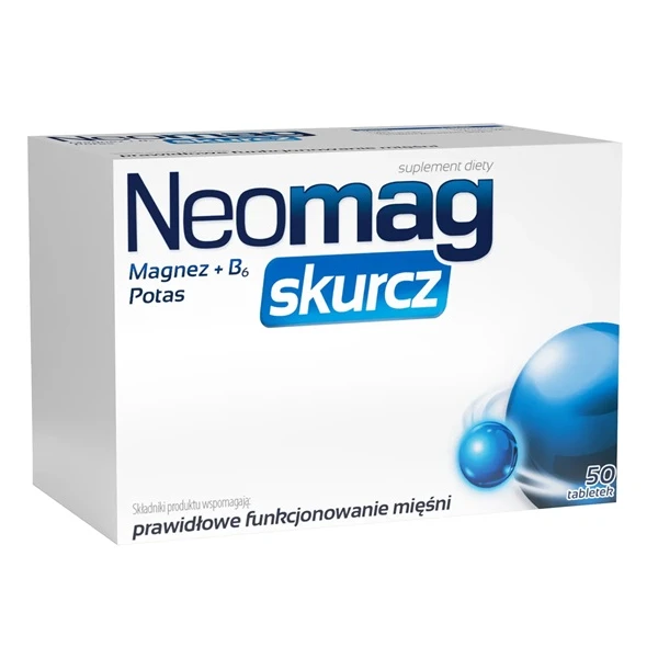 NeoMag Skurcz, 50 tabletek