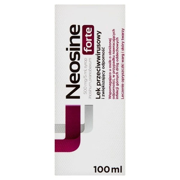 Neosine Forte 500mg/5ml, syrop, 100ml