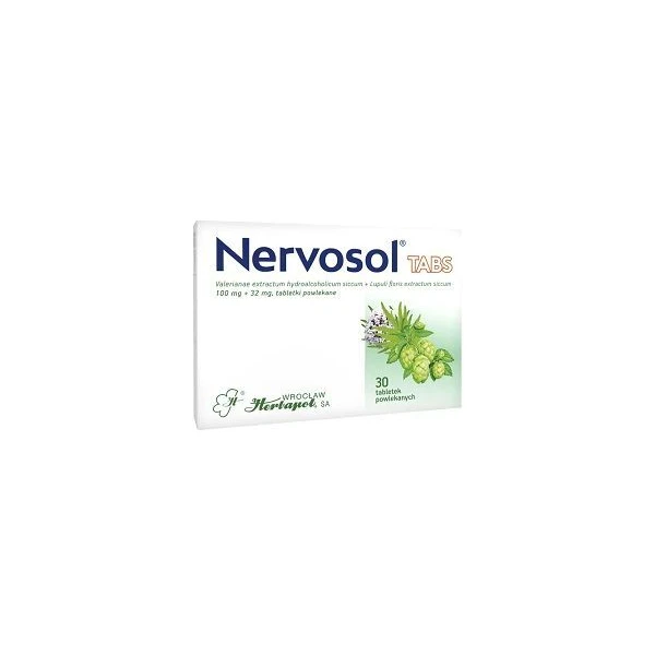 Nervosol Tabs (100mg + 32mg), 30 tabletek