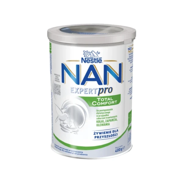 Nestle Nan Expert ProTotal Comfort, mleko dla niemowląt z tendencją do kolek i zaparć, od urodzenia, 400g