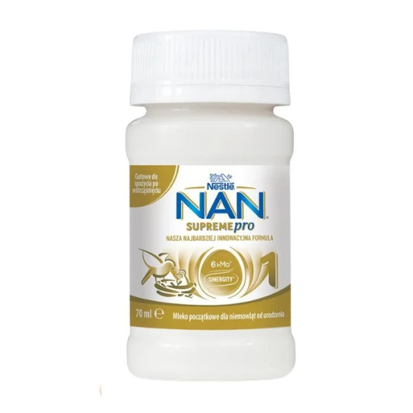 Nestle Nan Supreme Pro 1, mleko początkowe, od urodzenia, 70ml