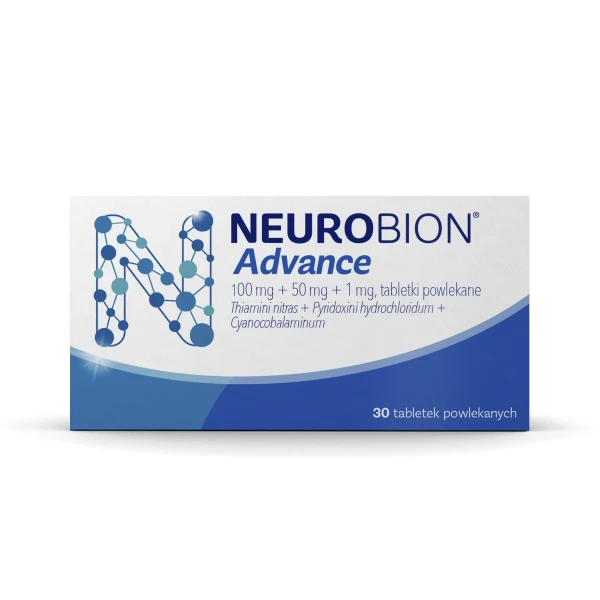 Neurobion Advance (100mg+50mg+1mg), 30 tabletek powlekanych