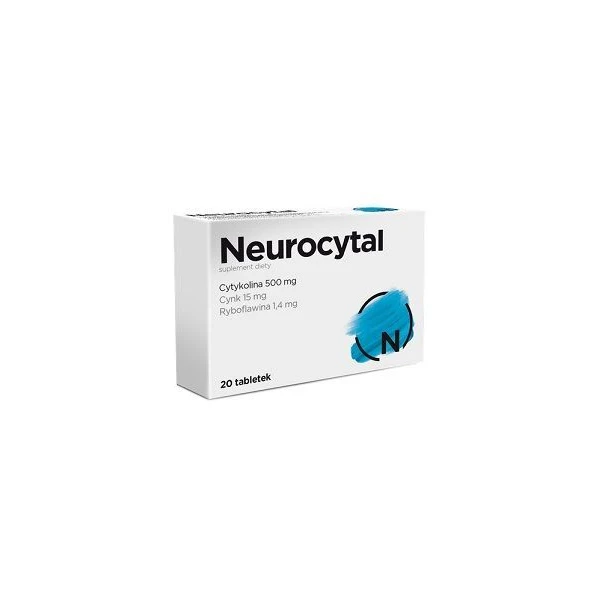 Neurocytal, 20 tabletek