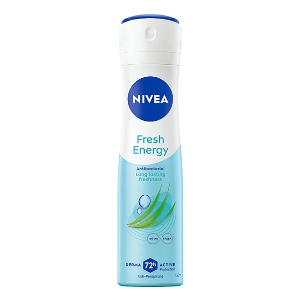 Nivea Fresh Energy, antyperspirant w sprayu, 150ml