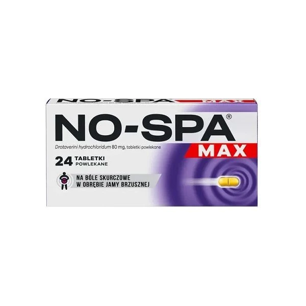 No-Spa MAX 80mg, 24 tabletki