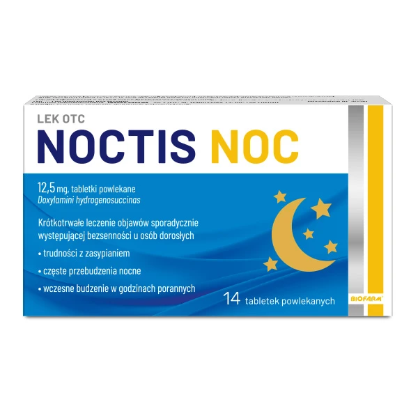 Noctis Noc 12,5mg, 14 tabletek