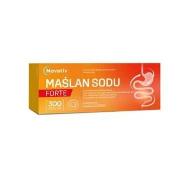 Novativ, Maślan Sodu Forte, 60 kapsułek