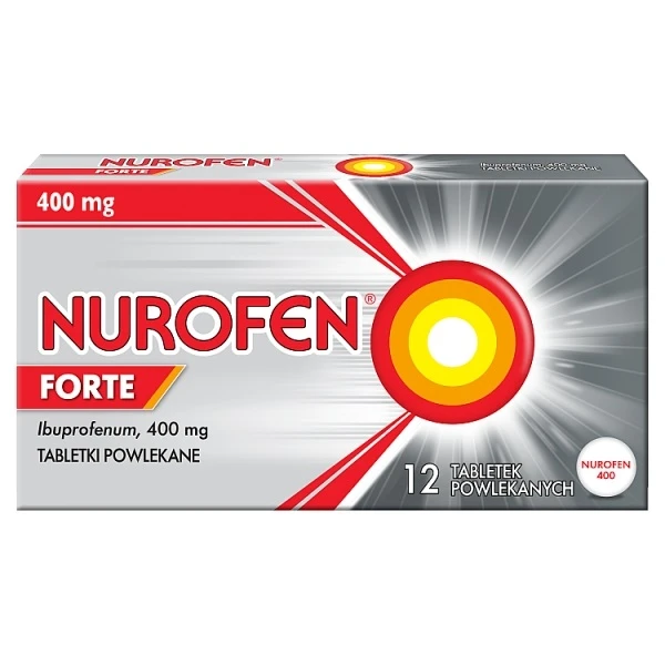 Nurofen Forte 400mg, 12 tabletek