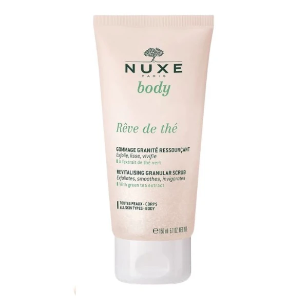 Nuxe Body Reve de The, rewitalizujący peeling do ciała, 150ml