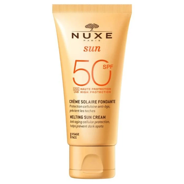 Nuxe Sun, zachwycający krem do opalania twarzy, SPF 50, 50ml