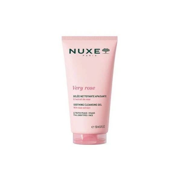 Nuxe Very Rose, oczyszczający żel do twarzy, 150ml