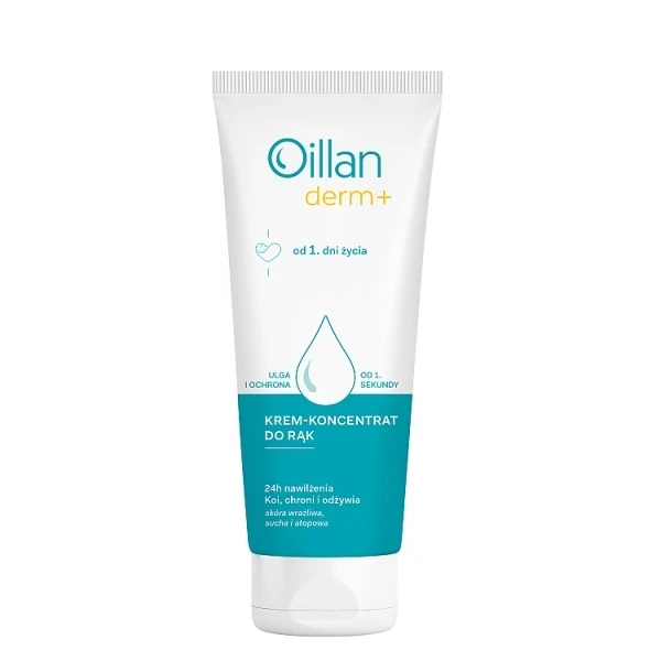 Oillan Derm+, krem-koncentrat do rąk, od urodzenia, 75ml