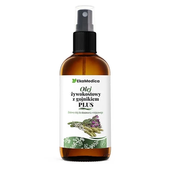 EkaMedica, Olej Żywokostowy Plus z gojnikiem, 100ml