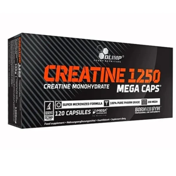 Olimp Creatine 1250 Mega Caps, 120 kapsułek