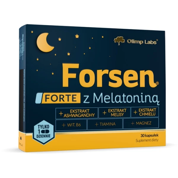 Olimp Labs, Forsen Forte z melatoniną, 30 kapsułek