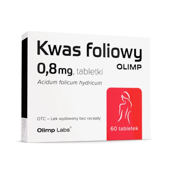 Olimp Labs, Kwas foliowy Olimp 0,8mg, 60 tabletek