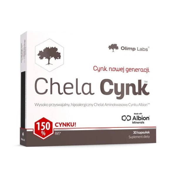 Olimp Labs, Chela-Cynk, 30 kapsułek