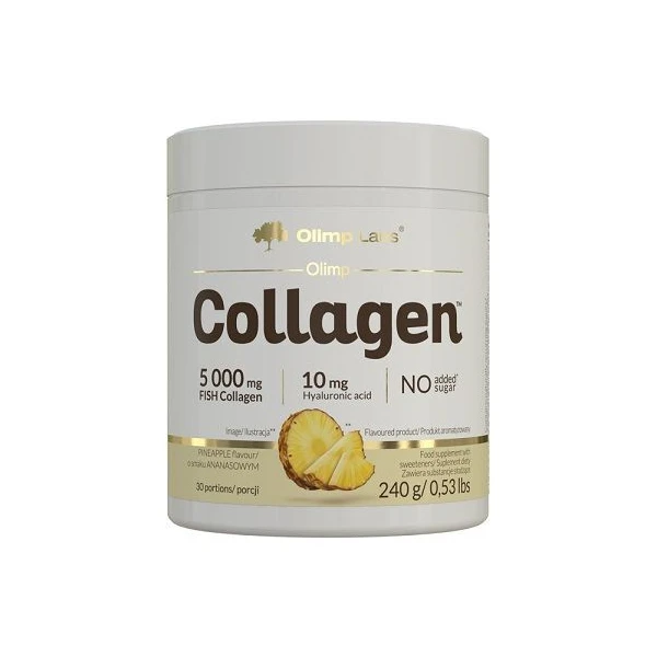 Olimp Labs, Collagen, proszek, smak ananasowy, 240g