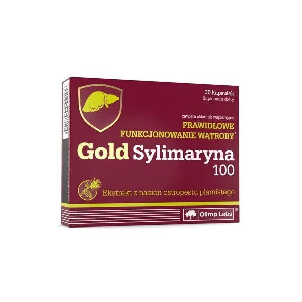 Olimp Labs, Gold Sylimaryna 100, 30 kapsułek