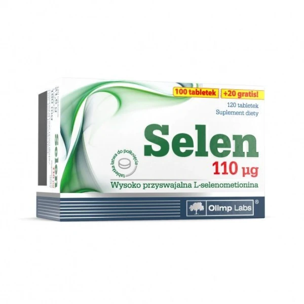 Olimp Labs, Selen 110mcg, 120 tabletek