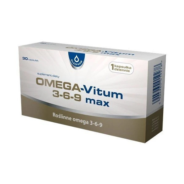 Omega-Vitum 3-6-9 Max, 30 kapsułek