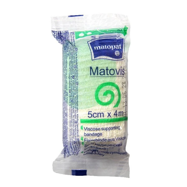 Opaska dziana poliestrowa, Matovis, 5cmx4m, 1 sztuka