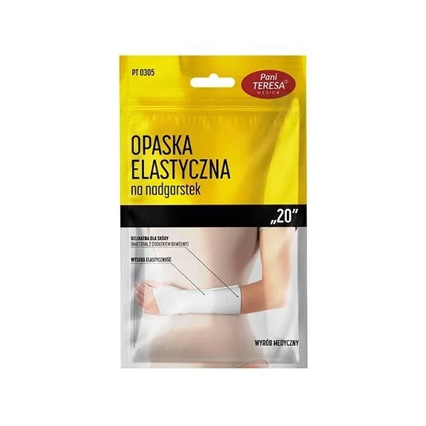 Opaska elastyczna na nadgarstek, Pani Teresa, rozmiar S, 1 sztuka
