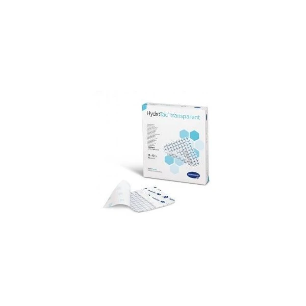 Opatrunek hydrożelowy, przezroczysty, HydroTac Transparent, jałowy, 5cmx7,5cm, 1 opatrunek