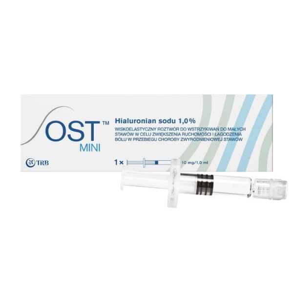 [DATA - 2026-09-30] OST Mini 1% (10mg/ml), roztwór do wstrzykiwań, 1 ampułkostrzykawka