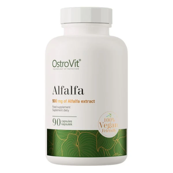OstroVit, Alfalfa, lucerna siewna, 90 kapsułek
