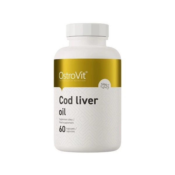 OstroVit, Cod liver oil, 60 kapsułek