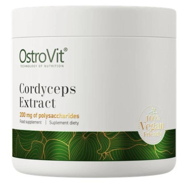 OstroVit, Cordyceps Extract, ekstrakt z grzyba maczużnika chińskiego, 50g