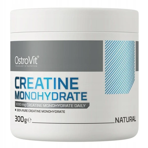 OstroVit, Creatine Monohydrate, naturalny, 300g