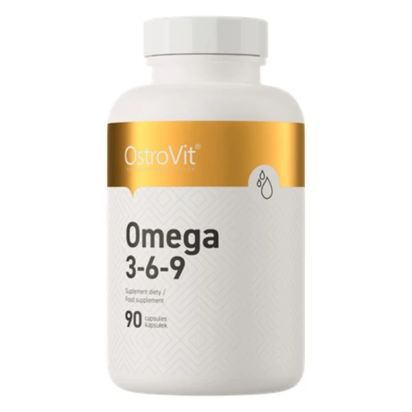 OstroVit, Omega 3-6-9, 90 kapsułek