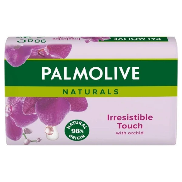 Palmolive Naturals Irresistible Touch with Orchid, mydło w kostce, z ekstraktem z orchidei, 90g
