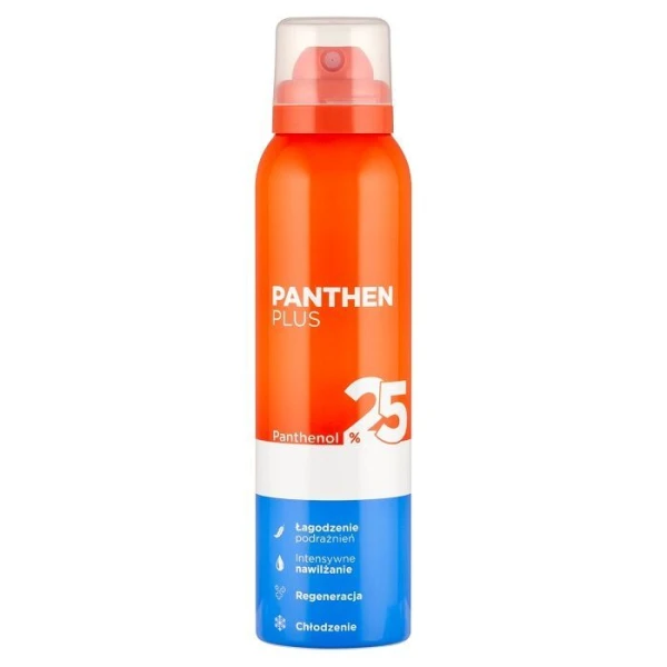 Panthen Plus, Pantenol 25%, pianka łagodząca podrażnienia, 150ml