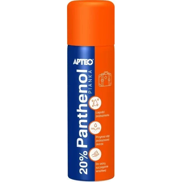 Panthenol 20%, Apteo, pianka, 65ml
