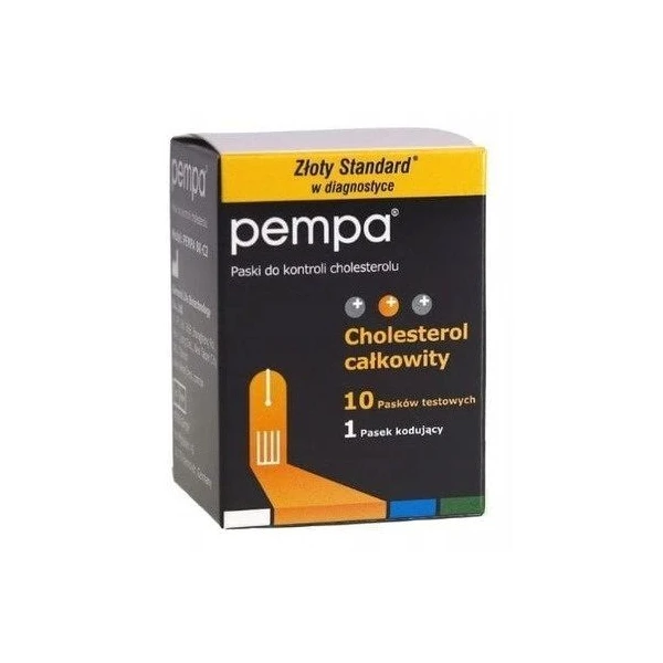 Paski do kontroli cholesterolu, Pempa BK-C2, 10 sztuk