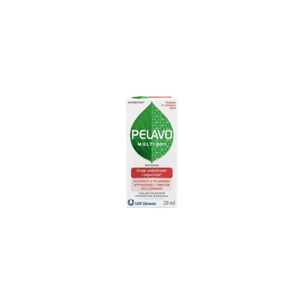Pelavo Multi 6m+, krople doustne, po 6 miesiącu życia, 20ml