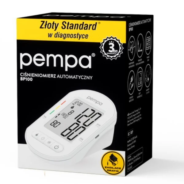 Pempa BP100, automatyczny ciśnieniomierz naramienny, 1 sztuka