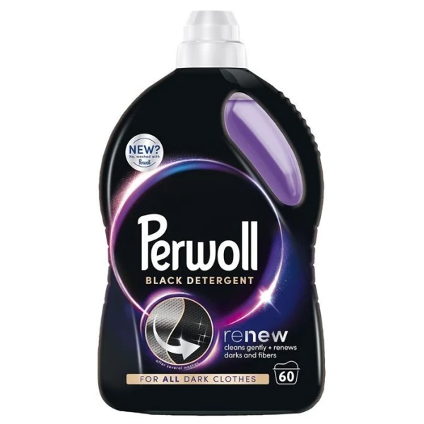 Perwoll Black Renew Detergent, płyn do prania ciemnych tkanin, 3l