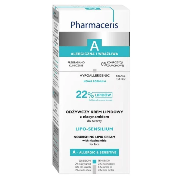 Pharmaceris A, Lipo-Sensilium, krem multilipidowy odżywczy, 50ml