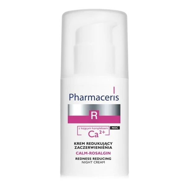 Pharmaceris R, Calm-Rosalgin, krem redukujący zaczerwienienia z kompleksem Ca2+, na noc, 30ml